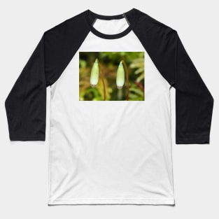 Moss sporophytes macro shot Baseball T-Shirt